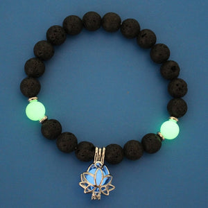 Glowing Lotus bracelet